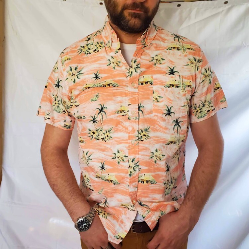 SONOMA Short Sleeve Hawaiian Shirt